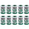 CAMFM 10 pezzi originali LS-14250 per contatore acqua PLC ER3 ER1/2AA 3,6 V batteria al litio S..A.FT