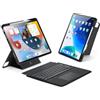 Dux Ducis Tastiera per tablet Bluetooth touchpad rimovibile serie DK con custodia in pelle per iPad Air 13-2024/iPad Pro 12.9-2018/2020/2021/2022, nero