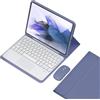 VLEAQC Custodia con Tastiera e Mouse per Samsung Galaxy Tab S6 Lite 10,4 Pollici 2024/2022/2020, Tastiera trackpad Bluetooth Rimovibile, Cover Folio Leggera con Porta Penna S,Viola