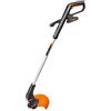 WORX WG157E 18V (20V Max) Decespugliatore senza fili, decespugliatore, tagliabordi, con batteria e caricabatterie, nero