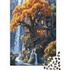 KKOLASXZE Mountain Cottage Puzzles, Puzzle 1000 Pezzi Puzzle Per Adulti, Collezione Challenge, Puzzle Impossibili, Stampa Di Alta Qualità 1000pcs (75x50cm)