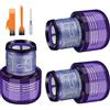 DODUOS Filtro di Ricambio Dyson V11 V15 SV14 per DODUOS 3 Pezzi, Lavabile per Dyson V11 V15 SV14 Cyclone Animal Absolute Total Clean, DY-970013-02 & 97001302