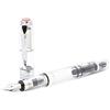 TWSBI Diamond 580 Clear,Pennino M,Penna Stilografica,Demonstrator,caricamento a stantuffo