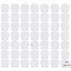 Lywencom Etichetta NFC,(25mm) NTAG215 in bianco scrivibile circolare Tag Card programmabile 504 byte memoria compatibile tutti i telefoni cellulari e dispositivi che supportano NFC (50)