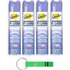 Beni Culinari 4 x Emulsio Mangia Polvere Antistatico Fiori di Loto e Cotone, detergente spray per più superfici rimuovere polvere, fiori di loto e cotone profumato, 300 ml + portachiavi Beni Culinari