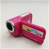 Zilimontt Videocamera portatile, portatile, 1080p, ad alta definizione, videocamera digitale DV, 16 MP, schermo LCD da 6,1 cm, zoom digitale 16x, batteria integrata (rossa)