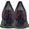 VPB 2 confezioni extra large da 70 x 90 cm, borsa rete con coulisse per lavatrice, resistente, per vestiti sporchi, viaggio