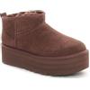 Ugg Boots Donna Ugg Classic Ultra Mini Platform Marrone