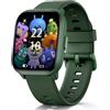 HENGTO orologio intelligente per bambini, orologio per bambini ragazze ragazzi con 20 modalità sportive, pedometro,orologio sportivo per bambini regali di compleanno per ragazze ragaz (Verde)