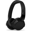 Philips Cuffie Wireless Bluetooth, On-Ear, con Microfono, per Musica e Chiamate colore Nero - TAH4209BK/00