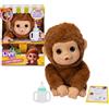 Little Live Pets - Mango, la Scimmietta Interattiva, 50 Suoni Interattivi e Movimento della Bocca, Ama il Solletico e Emette Suoni Gioiosi quando gli tocchi il Pancino! Ricco di accessori LP500000