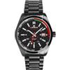 Lorenz - Orologio sportivo da uomo automatico - modello Granpremio 030259GT - Orologio Subacqueo con cinturino in acciaio