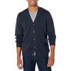 Amazon Essentials Cardigan in Cotone Uomo, Blu Marino, M