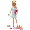 Barbie Wellness Playset Spa con Bambola e Accessori, Giocattolo per Bambini 3+ Anni, GJG55