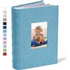 Vienrose Album Foto 10x15 cm 300 Tasche, Album Fotografico in Lino Con Copertina Cornice Grande Capacità per Matrimonio Famiglia Bambini Vacanze