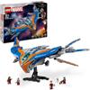 LEGO Marvel Guardiani della Galassia: Milano, Modellino di Astronave Giocattolo da Costruire con 4 Supereroi tra cui Star-Lord e Baby Groot, Regalo per Bambini da 12 Anni, Gioco da Collezione 76286