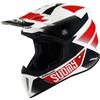 Suomy Casco Moto Cross Enduro Suomy X-WING GRIP Bianco Rosso