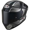 Kyt Casco Moto Integrale KYT TT-COURSE TOURIST Opaco COOL Grigio