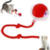 Fyeme Palla elettrica per cani, 7 cm, in silicone, ricaricabile, con sensore intelligente, interattiva, per cani, adatta per gatti, cani di tutte le età