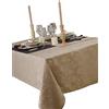 CALITEX Tovaglia Damassee Ombra Tortora 150 x 350