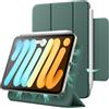 JETech Custodia Magnetica Compatibile con iPad mini (A17 Pro, Modello 2024, 7a Generazione) / mini 6 (Modello 2021, 6a Generazione), Cover Sottile con Auto Svegliati/Sonno (Verde Nebbioso)