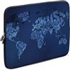 SIDORENKO 13-13.3 Pollici Custodia Notebook - Borsa per Laptop in Neoprene Compatibile con MacBook PRO/MacBook Air/Lenovo, 42 Disegni da Scegliere, Blu