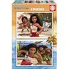 Educa - Puzzle Vaiana 2 | 2x100 pezzi Puzzle Set | Vaiana 2 Moana, Disney Bambini | dai 6 anni (20103)