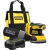 FatMax STANLEY FATMAX, LEVIGATRICE ROTO-ORBITALE V20, 18V - 125MM. SFMCW220D1S-QW