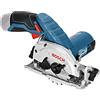 Bosch Professional GKS 12V-26 Sega Circolare a Batteria, 1400 Giri/Minuto, Solo, Carton,1.4 kg, 12 V, Blu / 06016A1001