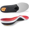 PCSsole Solette Ortopediche per Fascite Plantare, Solette Scarpe per Piede Piatto, Metatarsalgia, Iperpronazione