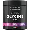 Bandini® GLICINA Polvere, Glycine Pura e Cristallina, Aiuto per il sonno, L-Glycin Confezione da 310 g, Sintesi del Collagene per la Pelle e le Articolazioni, Senza Additivi, Con Misurino Dosatore
