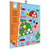 Janod - Scatola Mosaici in Schiuma Animali - Les Ateliers du Calme - attività Creative per Bambini - Prima Infanzia - Motricità Fine e Concentrazione - da 3 Anni in su, J07899