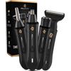 Wellshave Rasoio per naso 4 in 1 Ultimate - All In One - Rasoio per sopracciglia e orecchie, per uomo