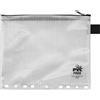 VELOFLEX - Busta con chiusura a zip DIN A5 in EVA, trasparente