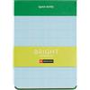 Miquelrius - Blocco note A5, Blocco A5 a righe, 80 fogli da 80 g/m², Blocco note con copertina in cartone foderato, taccuino a righe, bel cancelleria, verde brillante