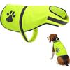 Kiuiom Gilet Riflettente Per Cani, Sicurezza Maglia Del Cane,Costume Riflettente Per Cani,Gilet Sicurezza Per Mantiene Vostro Cane Visibile Sicuro Da Auto E Incidenti Da Caccia