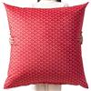 ZZDZW Copri Federe Cuscini 80x80,Copricuscino 70x70 Divano, Federa Cuscino con Cerniera,Moderne Per Camera Da Letto Divano Decorativo Lavabile Fodere Per Cuscino(Color:Red Scarlet,Size:70x70 cm (1PC))