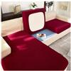 uyeoco Copriseduta Divano Elasticità Fodera per Cuscino del Divano Indipendente,Fodera per Sedile Divano Fodera Coprisedile, Protezione del Cuscino Sedile del Divano ( Color : #4 , Size : 3 seats (150-190cm)