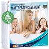 Utopia Bedding Zippered Mattress Encasement Queen, 100% Waterproof Bed Bug and Dust Mite Proof Mattress Protector, Absorbent Six-Sided Mattress Cover