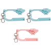 TOYMIS 3pcs Strumento Fibbia Seggiolino Auto, Chiave Universale per Seggiolino Auto Blocco Protezione Clip Cintura Sicurezza Proteggere Bambini dalla Rimozione della Cintura Sicurezza Durante Viaggi per Bambini Piccoli, Donne