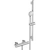 Ideal Standard - Ecotherm, Kit doccia con miscelatore termostatico, Set saliscendi doccia, Cromato