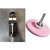 wolfcraft Supporto universale, in alluminio pressofuso, orientabile, 4800000 & Mola per affilare coltelli e forbici, 2140000
