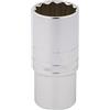 Draper ht-mm/B hi-torq 12 bussole, blu, 1/5,1 cm, attacco quadro, 27 mm