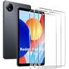 CAUHENYEE Pellicola Protettiva per Xiaomi Redmi Pad SE 8.7 Vetro Temperato, Confezione da 3 HD Trasparente Pellicola Protettiva in Vetro Protettiva per Xiaomi Redmi Pad SE 8.7, AntiGraffio