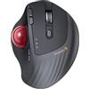 ProtoArc EM01 NL Mouse Trackball Senza Fili, 2.4 G USB e Bluetooth Mouse Ergonomico, Controllo Pollice,Angolo Regolabile,5 DPI Regolabile,Ricaricabile per PC,Mac/Pad/Windows