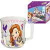 Disney Principessa Sofia-Tazza in vetro, 9 x 8 cm (Arditex WD8544)