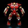 YEABRICKS Kit Luci a LED per Lego 76210 Marvel Hulkbuster Modello da Costruire (Set Lego NON Incluso)