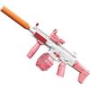 Siereolly Pistola ad acqua elettrica per adulti e bambini, pistola a spruzzo ad acqua elettrica grande con batteria ricaricabile, pistola ad acqua automatica per piscina estiva festa
