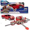 Micro Machines Corvette Raceway Play Set - Si converte in pista da corsa per auto - Include 1x Play Set e 1x Exclusive Play Race Car - Micromachines Macchinine dai 4 anni in su