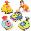 BelleStyle Macchinine Giochi per Bambini 1-3 Anni, 4 Pezzi Set Mini Veicoli Giocattolo per Bambino, Auto da Corsa Educativi Precoci Regalo Giocattoli per 1 2 3 4 Anni Maschio Femmina